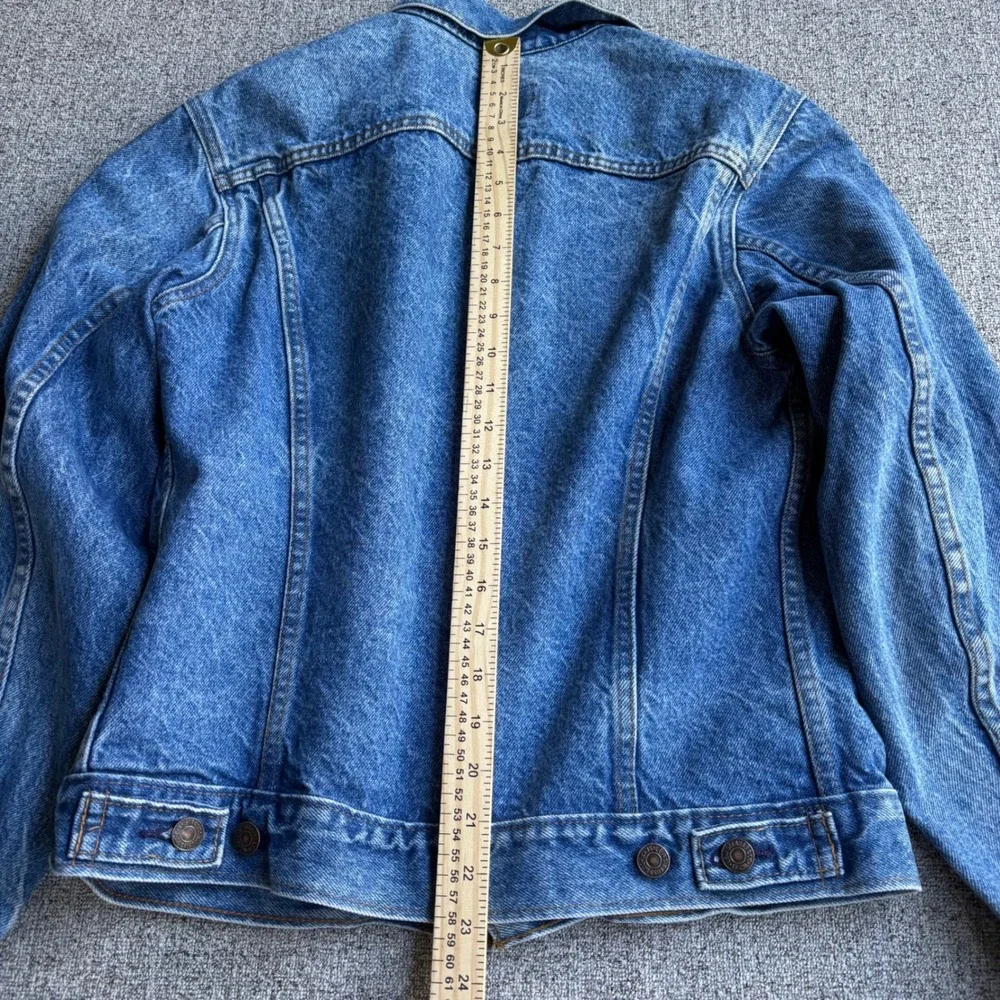 Levi's Denim Type 3 Jacket Mens 38 M Blue Trucker Made in USA Vintage 4-Pocket